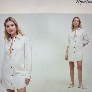 Madewell Denim Oversized Shirt dress